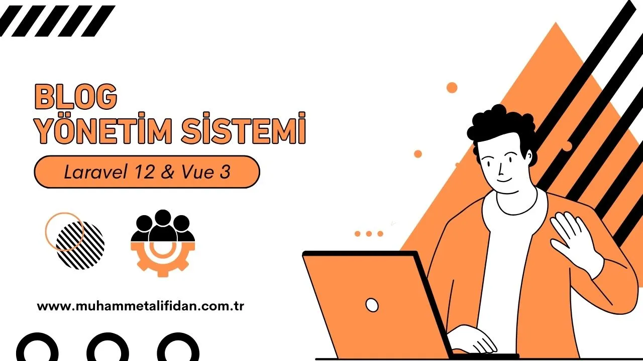 Blog Management System - Laravel 12 & Vue 3 Full Stack Application
