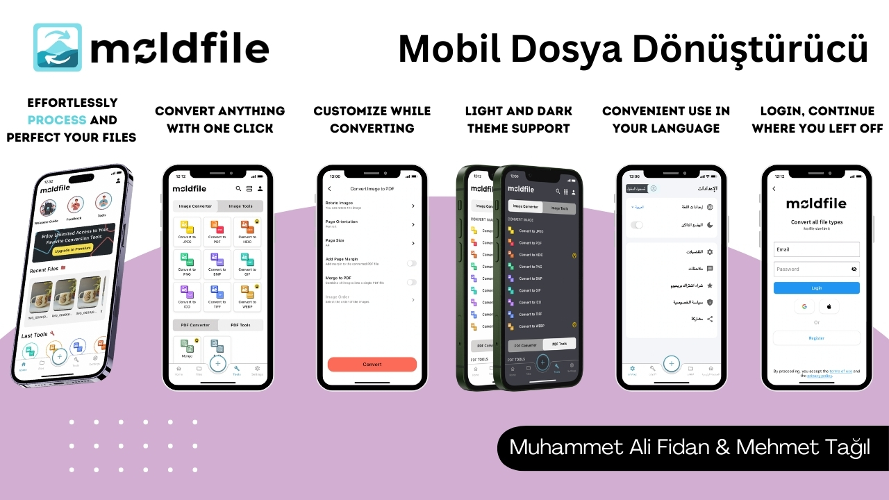 MoldFile: Mobil Dosya Dönüştürücü
